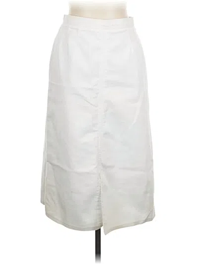Pre-owned Assorted Brands Casual Skirt In White