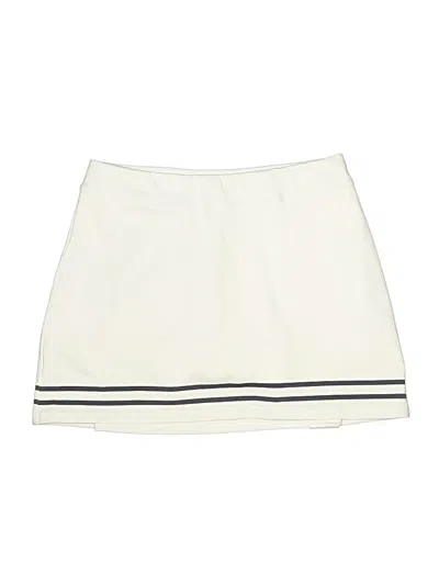 Pre-owned Assorted Brands Casual Skirt In White