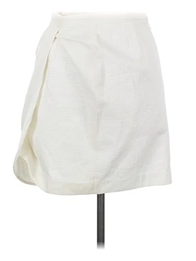 Pre-owned Assorted Brands Casual Skirt In White