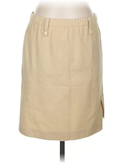 Pre-owned Assorted Brands Casual Skirt In White