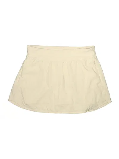Pre-owned Assorted Brands Casual Skirt In White