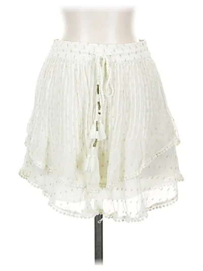 Pre-owned Assorted Brands Casual Skirt In White