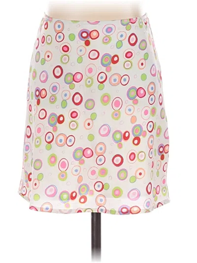 Pre-owned Assorted Brands Casual Skirt In White
