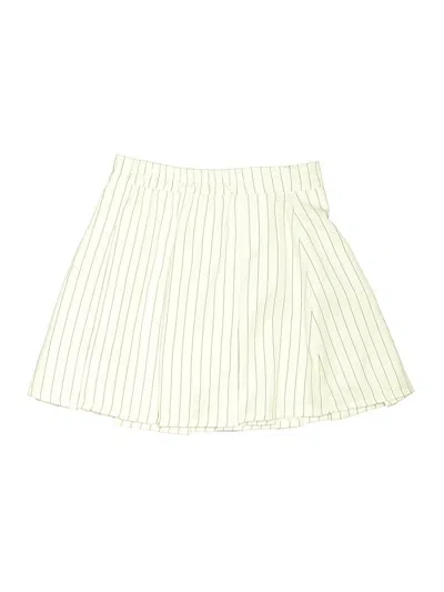 Pre-owned Assorted Brands Casual Skirt In White