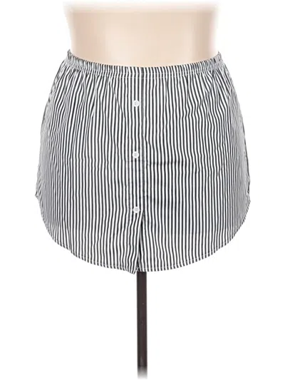 Pre-owned Assorted Brands Casual Skirt In White