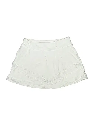 Pre-owned Assorted Brands Casual Skirt In White
