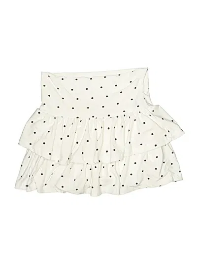 Pre-owned Assorted Brands Casual Skirt In White