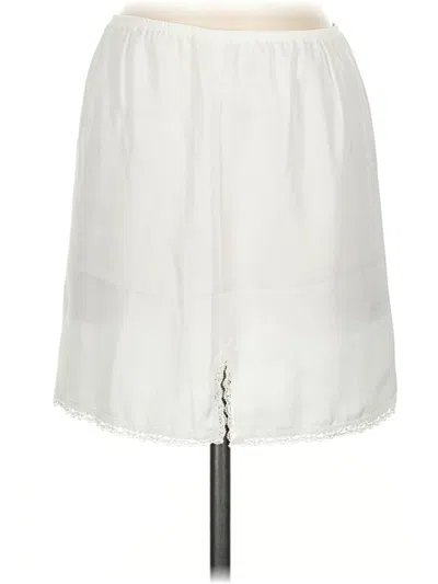 Pre-owned Assorted Brands Casual Skirt In White