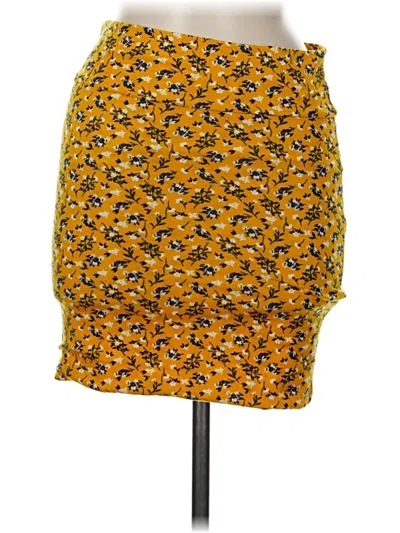 Pre-owned Assorted Brands Casual Skirt In Yellow