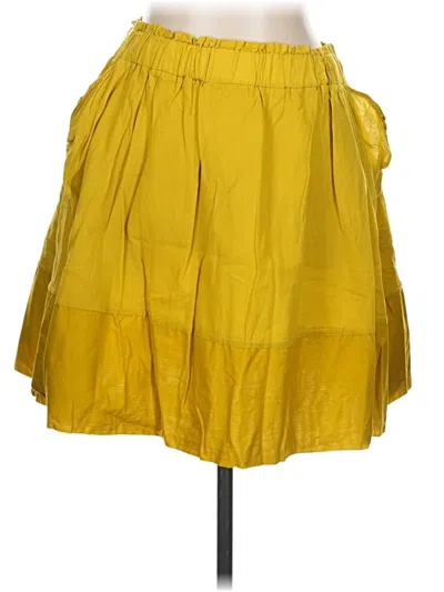 Pre-owned Assorted Brands Casual Skirt In Yellow