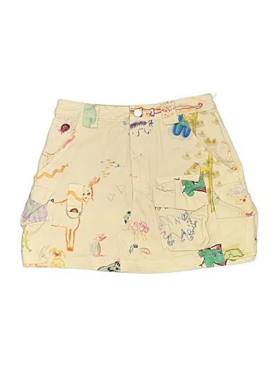 Pre-owned Assorted Brands Casual Skirt In Yellow