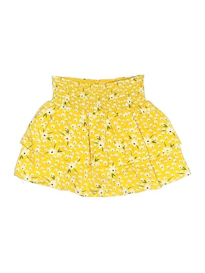 Pre-owned Assorted Brands Casual Skirt In Yellow