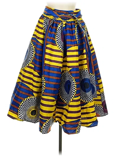Pre-owned Assorted Brands Casual Skirt In Yellow