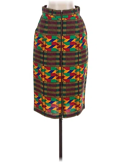 Pre-owned Assorted Brands Casual Skirt In Yellow
