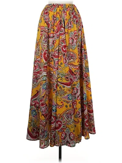 Pre-owned Assorted Brands Casual Skirt In Yellow