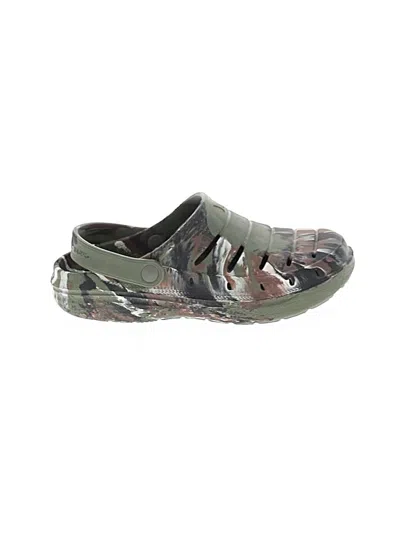 Pre-owned Assorted Brands Kids' Clogs In Green
