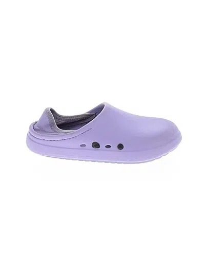 Pre-owned Assorted Brands Kids' Clogs In Purple