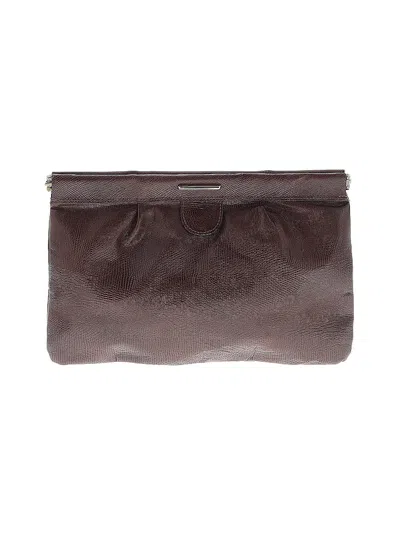 Pre-owned Assorted Brands Clutch In Brown