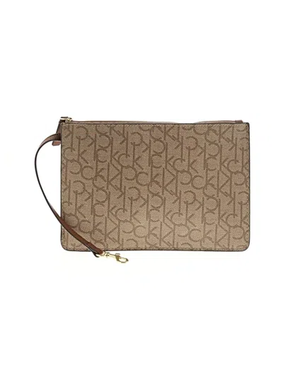 Pre-owned Assorted Brands Clutch In Brown