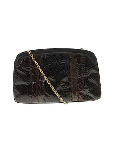 Pre-owned Assorted Brands Clutch In Brown