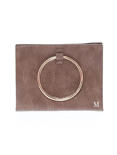 Pre-owned Assorted Brands Clutch In Brown