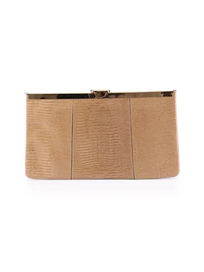 Pre-owned Assorted Brands Clutch In Gold