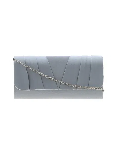 Pre-owned Assorted Brands Clutch In Gray