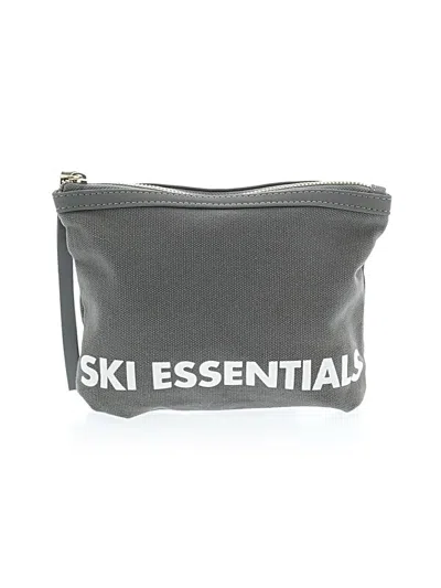 Pre-owned Assorted Brands Clutch In Gray