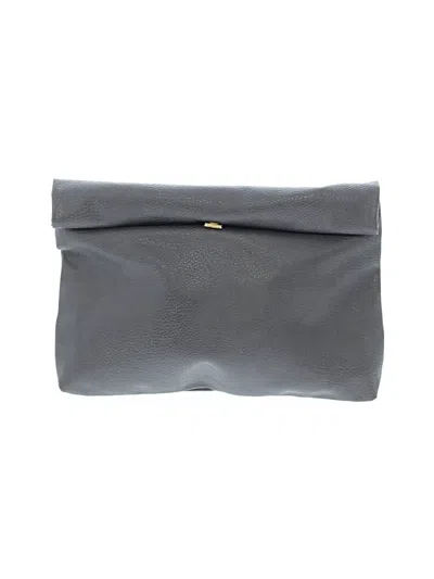 Pre-owned Assorted Brands Clutch In Gray