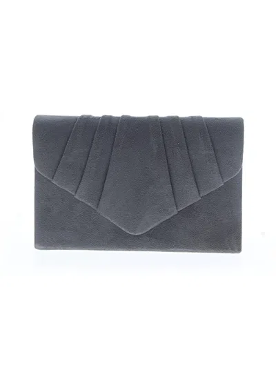 Pre-owned Assorted Brands Clutch In Gray