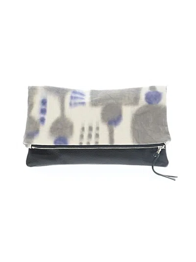 Pre-owned Assorted Brands Clutch In Gray