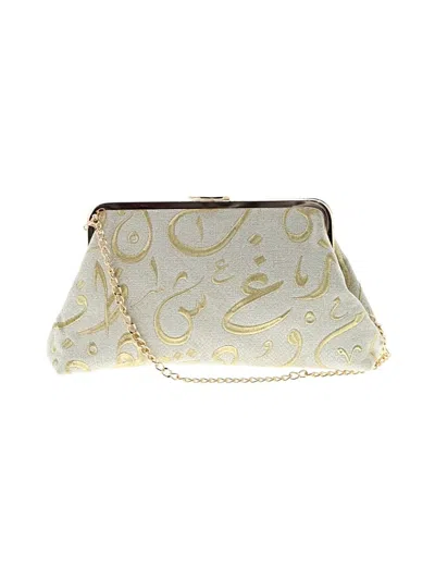 Pre-owned Assorted Brands Clutch In Ivory