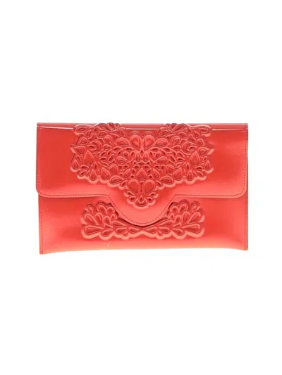 Pre-owned Assorted Brands Clutch In Orange