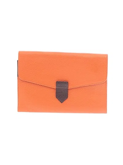 Pre-owned Assorted Brands Clutch In Orange