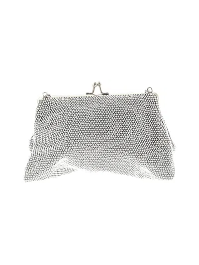 Pre-owned Assorted Brands Clutch In Silver