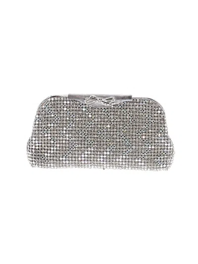 Pre-owned Assorted Brands Clutch In Silver