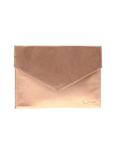 Pre-owned Assorted Brands Clutch In Tan