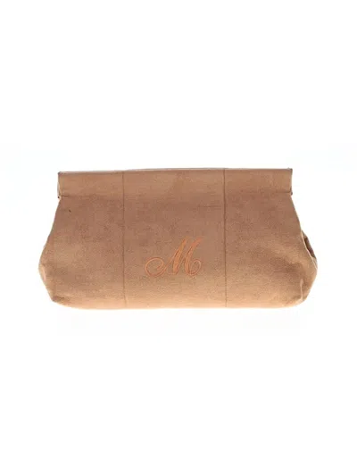 Pre-owned Assorted Brands Clutch In Tan