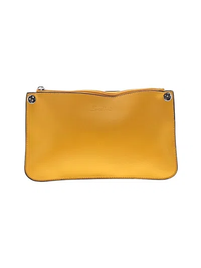 Pre-owned Assorted Brands Clutch In Yellow