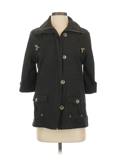 Pre-owned Assorted Brands Coat In Black