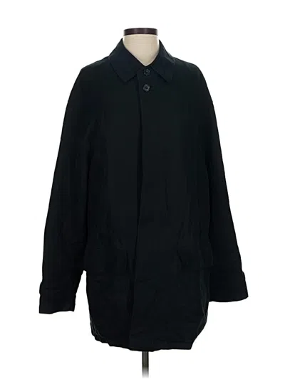 Pre-owned Assorted Brands Coat In Black