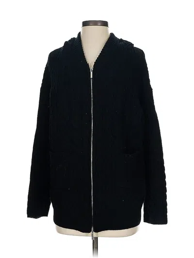 Pre-owned Assorted Brands Coat In Black