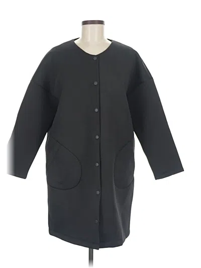 Pre-owned Assorted Brands Coat In Black