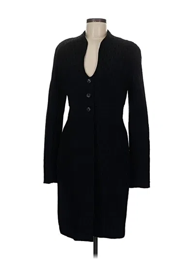 Pre-owned Assorted Brands Coat In Black