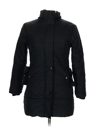 Pre-owned Assorted Brands Coat In Black