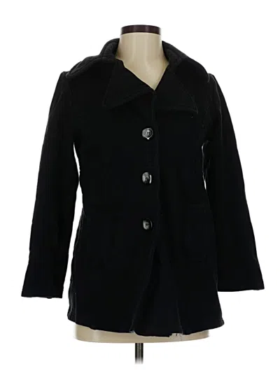 Pre-owned Assorted Brands Coat In Black