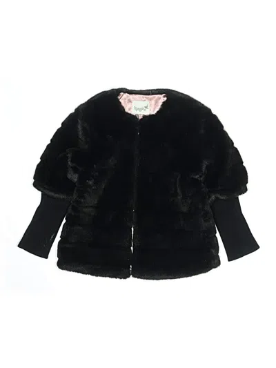 Pre-owned Assorted Brands Kids' Coat In Black