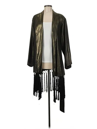 Pre-owned Assorted Brands Coat In Black