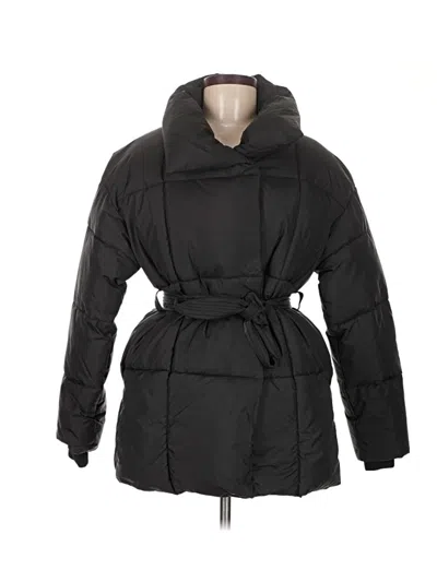 Pre-owned Assorted Brands Coat In Black