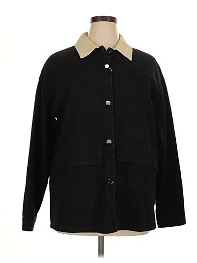 Pre-owned Assorted Brands Coat In Black